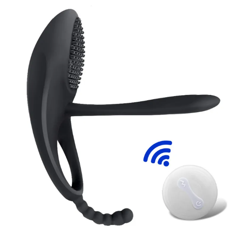 Силиконовый вибратор для точки G и клитора перезаряжаемое вибрирующее кольцо