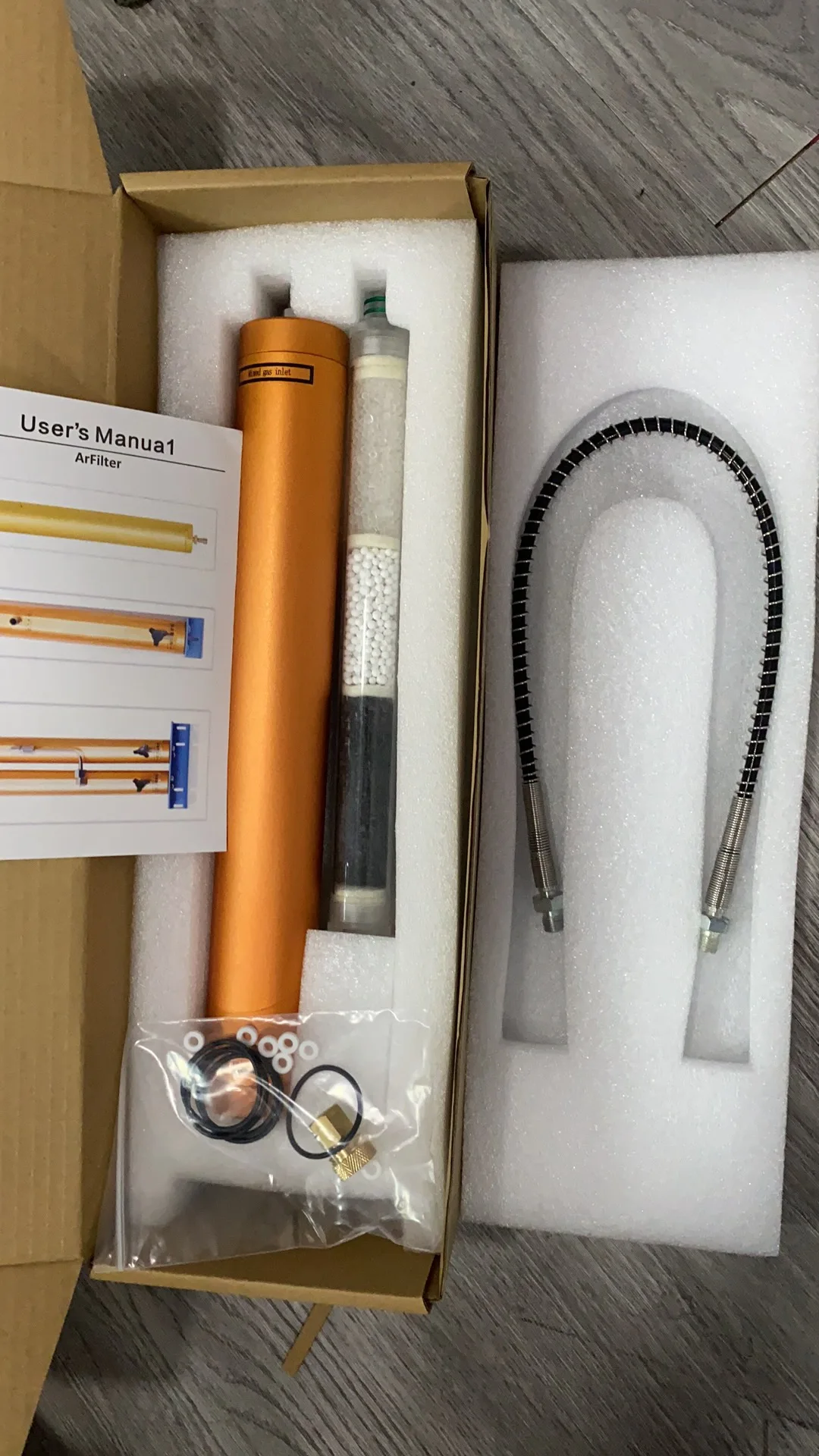 Воздушный фильтр высокого давления сепаратор масла и воды 30 мпа компрессионный