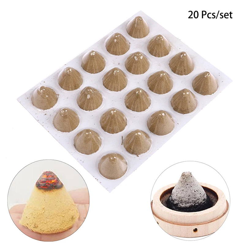 

20Pcs Warm Uterus Health Tower Moxibustion Sticks Jade Massage Moxa stick Moxas Therapy Acupuncture Body Massager