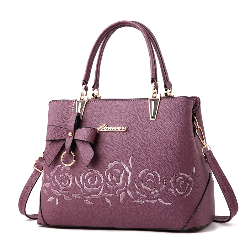 

Women Bag luxury handbags designer Vintage Fashion Casual Tote Top-Handle Women Messenger Bags Shoulder Purse Wallet Leather