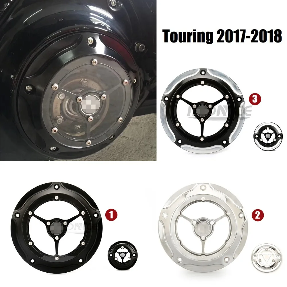 Края см несмотря на то, что для harley Дерби крышки крышка синхронизации для Harley Touring Road King FLHX FLHTCU FLHR