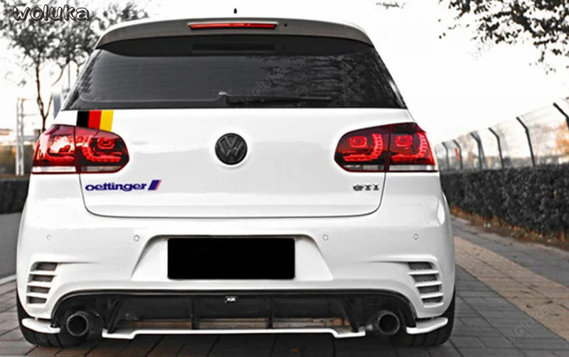 Трехцветные черные красные желтые автомобильные наклейки немецкий флаг на