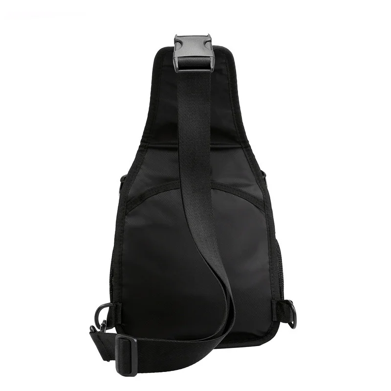 Нейлоновая нагрудная сумка для мужчин, мужская сумка на плечо, водонепроницаемая Повседневная Уличная дорожная походная сумка через плечо для кемпинга