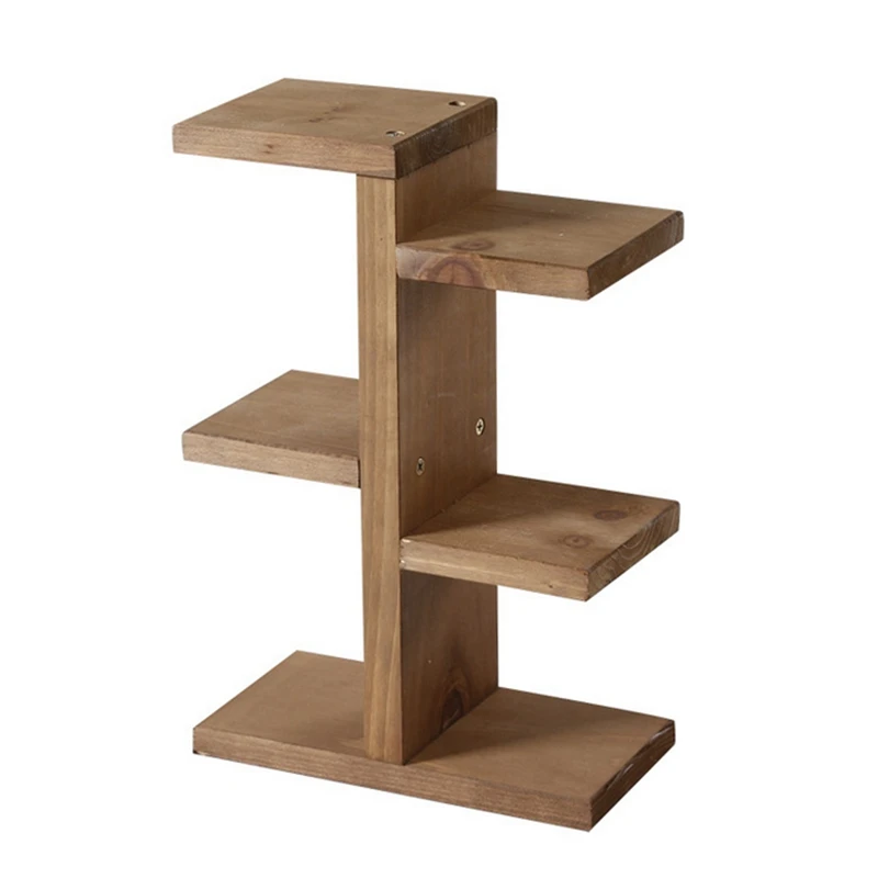 Столешница для хранения дерева прочный офисный порог Простая подставка