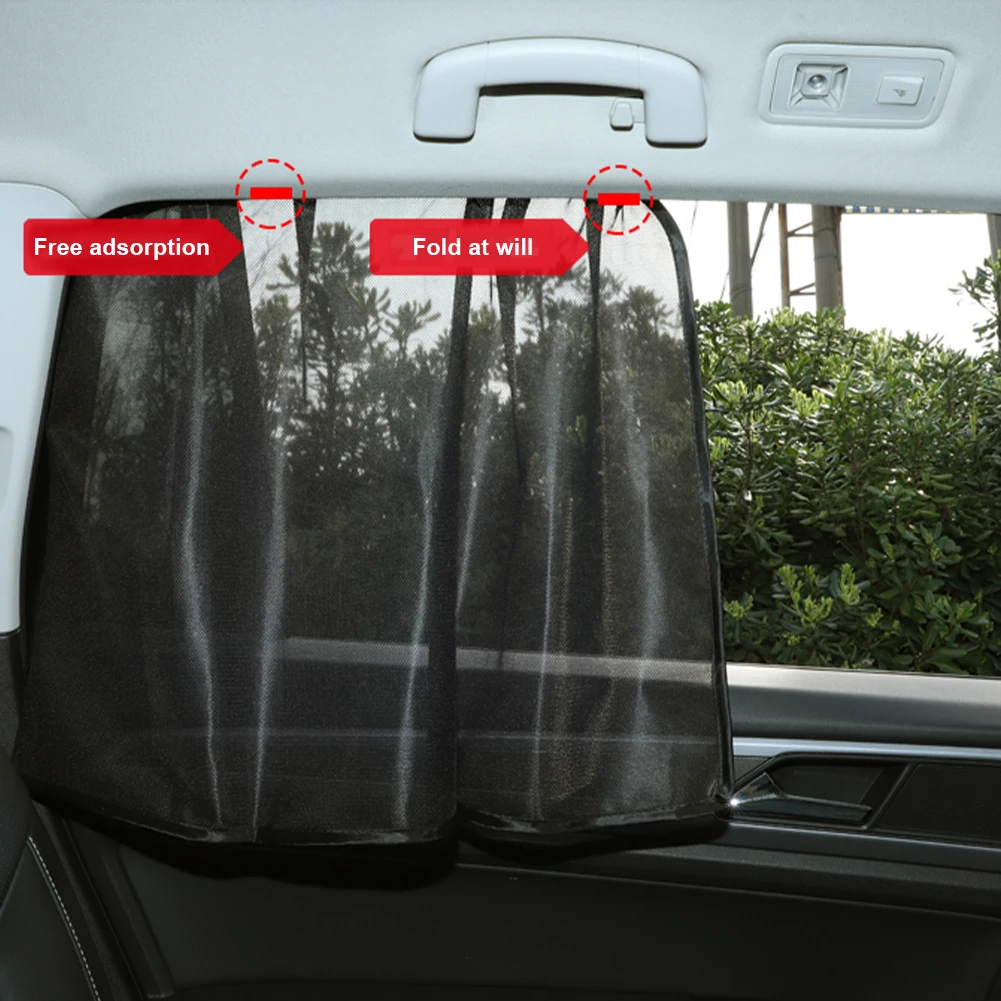 

UV Protection Side Window Sunshade Car Front Rear Window Curtain Sun Shade Mesh Car Sun Visor For Baby Car Accessories