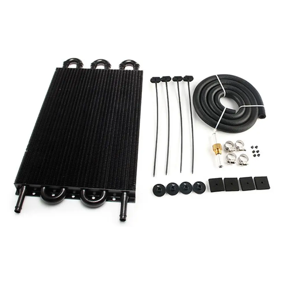 

Universal Oil Cooler Car Condenser 6 P Tube And Fin Transmission Cooler Air Conditioning Tube Belt Condenser Dropshipping