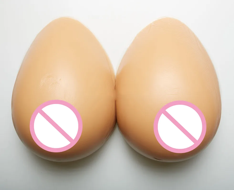 4600g Silicone Huge Breast Form Cross Dress J Cup Breasts Artificial Female Boob Lingerie Push Up Bra