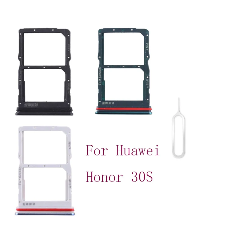 Запасные части для Honor 30S CDY NX9A AN90 Huawei Nova 7 SE NX9B Sim карты слот Держатель SD памяти