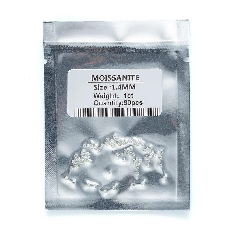 

0.7-2.9mm GH VVS1 EX Round Cut Hot Sale Professional Moissanite Factory Supplier Pass Moissanite Tester GRA Sell Global Market