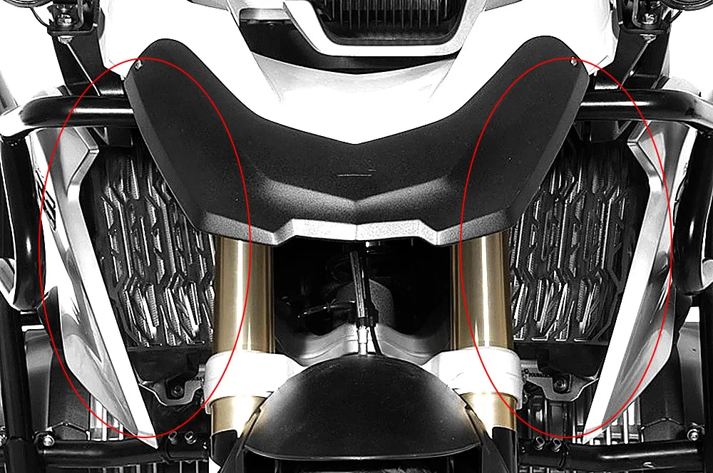 Аксессуары для мотоциклов R1200GS черный Радиатор Охладитель гриль Защитная крышка