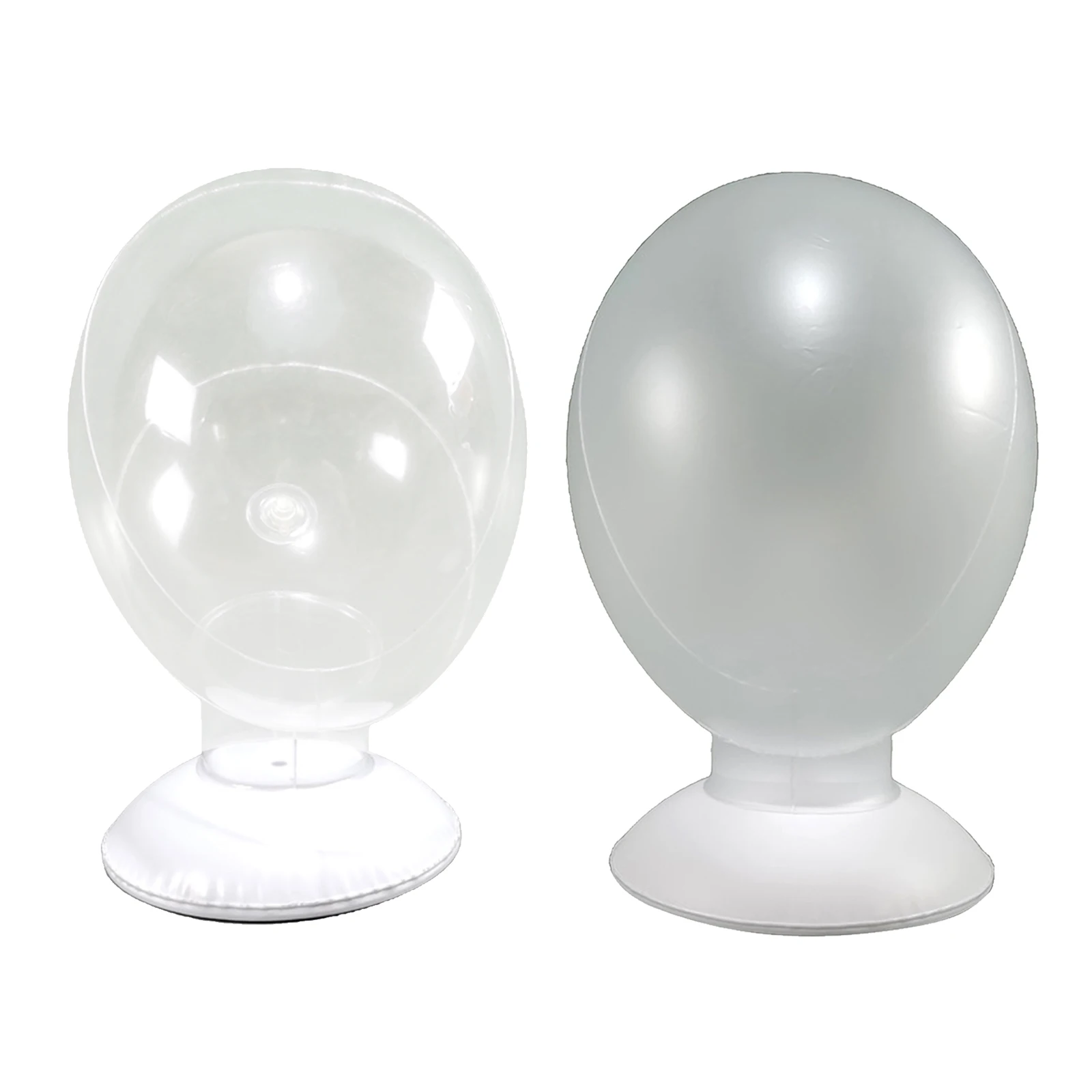 

Inflatable Mannequin Head Stand Manikin Model for Display Wigs Salon Props