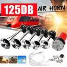 Универсальный музыкальный клаксон Dixie Dukes Of hazffer, очень громкий клаксон для автомобиля, грузовика, лодки, с воздушным компрессором, 12 В, 125 дБ