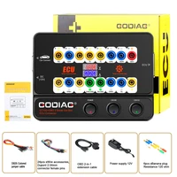 godiag gt100 obd ii break out box ecu bench connector gt100 pro with electronic current display