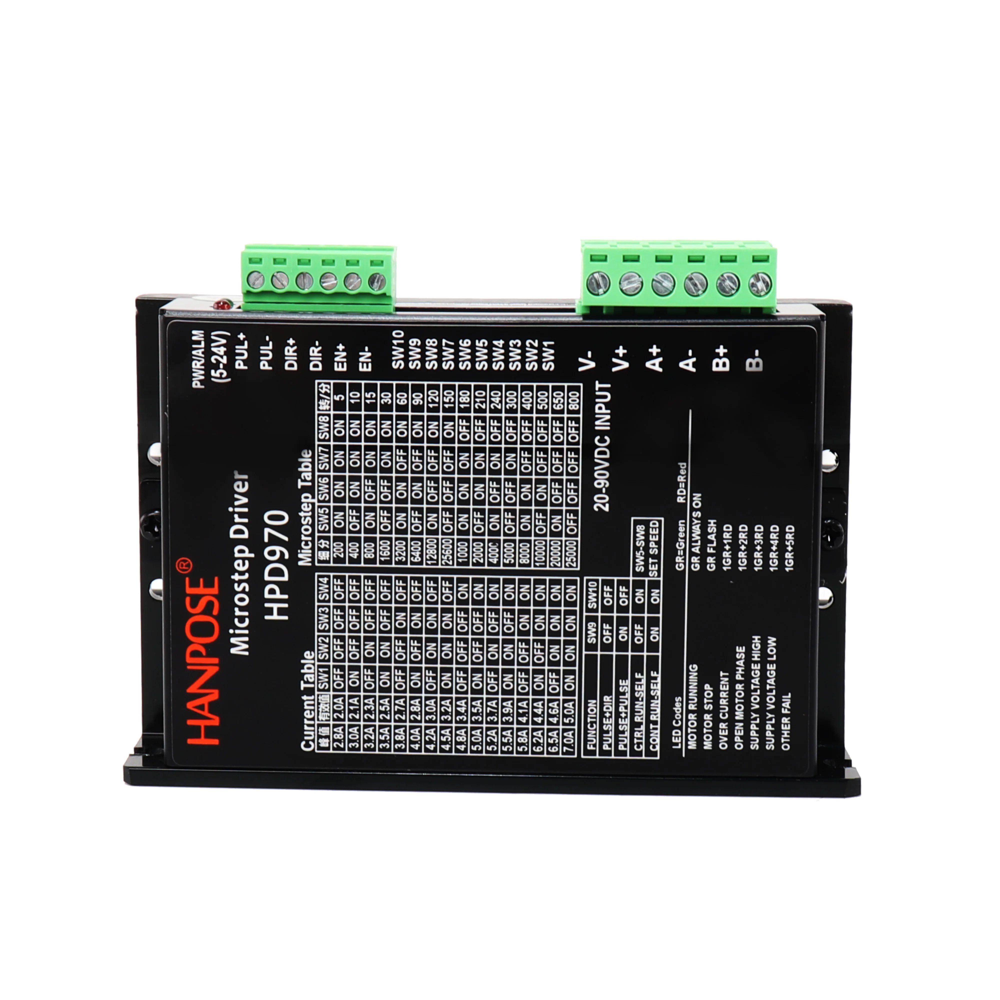 100PCS NEMA23 Stepper Motor Driver HPD970 2-phase segments upgraded version for 3D Medical machinery accessories | Обустройство дома