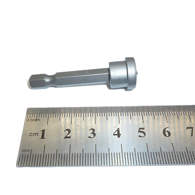 10 шт. PH2 50 мм отвёртка для гипсокартона с шестигранным хвостовиком димплер сверла