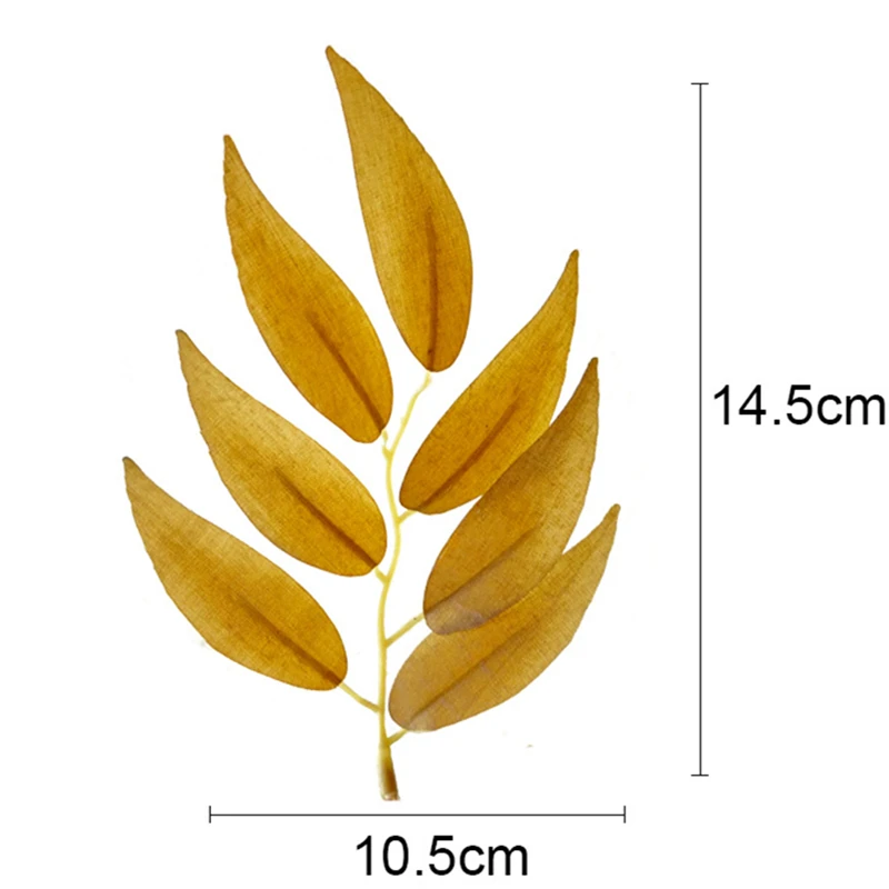 50 шт. моделирующие листья ивы искусственный цветок для свадьбы макет сцены