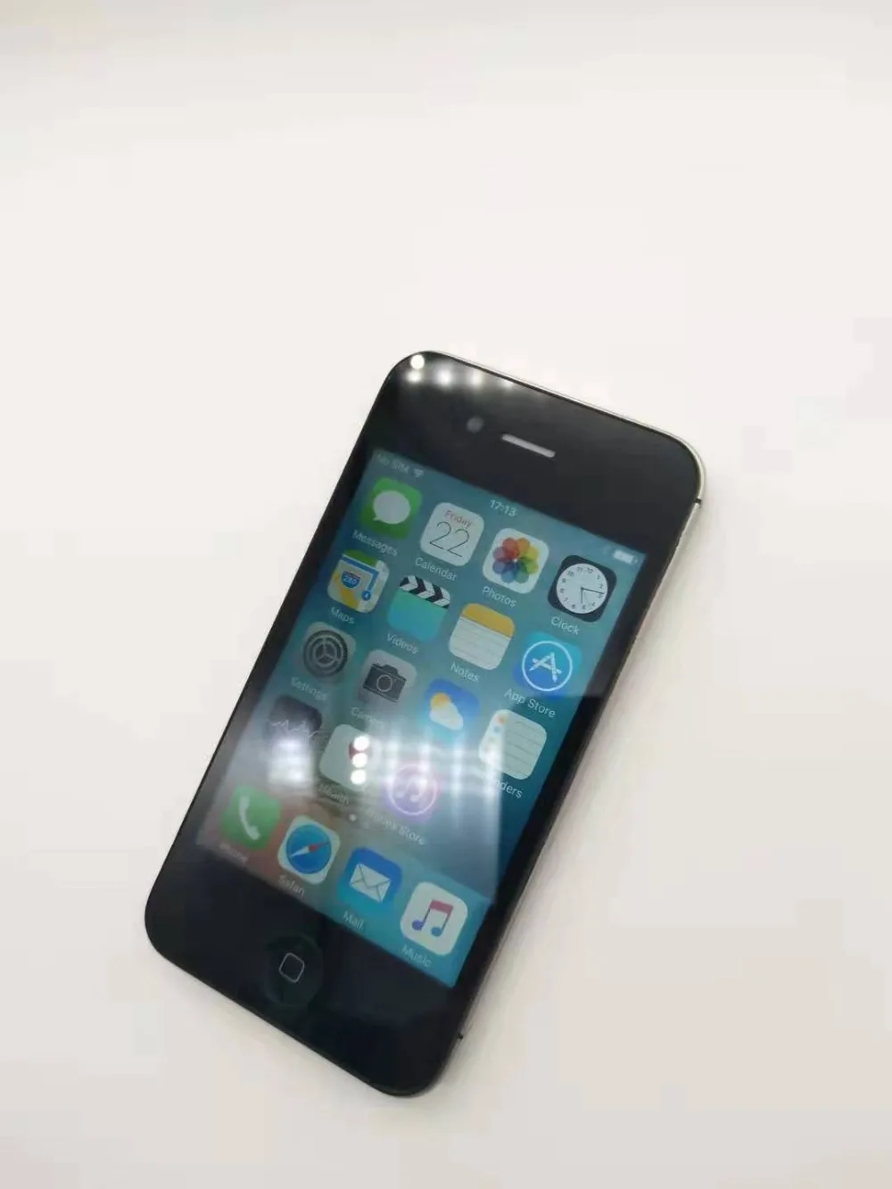 iPhone 4S разблокированный мобильный телефон двухъядерный WCDMA 3g wifi gps 8MP камера apple сотовый телефон Восстановленный