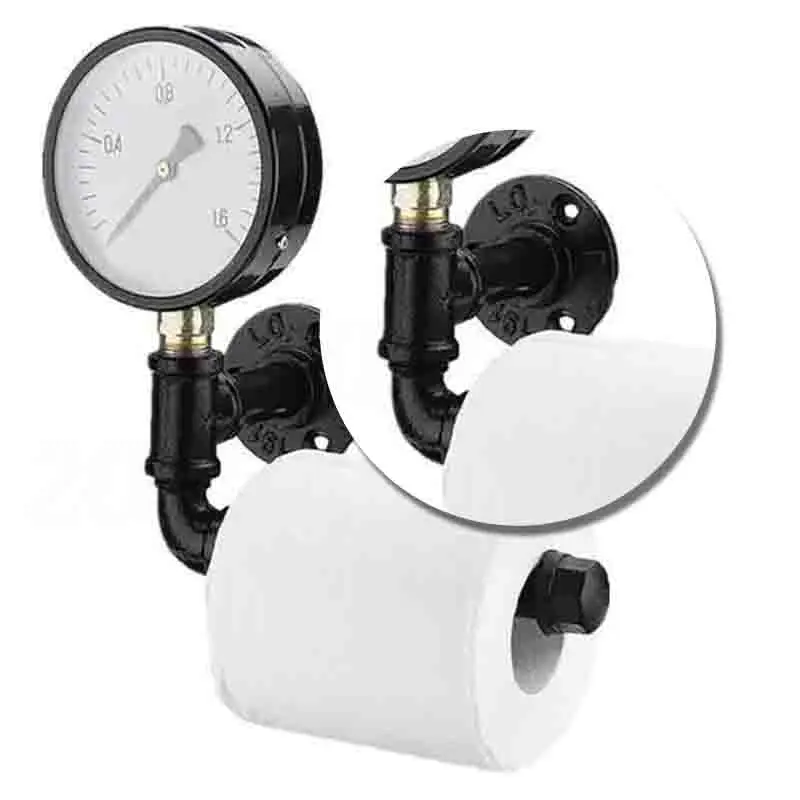 1 шт. держатель для рулона бумаги Подвесной Настенный Деревенский металлический