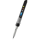 Цифровой паяльник LUXIANZI 80 Вт паяльник для пайки с регулируемой температурой ремонтный инструмент 220 В