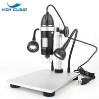 1600x 1000x usb digital microscope electron microscopes zoom camera magnifier with aluminum lift stand for electronic soldering