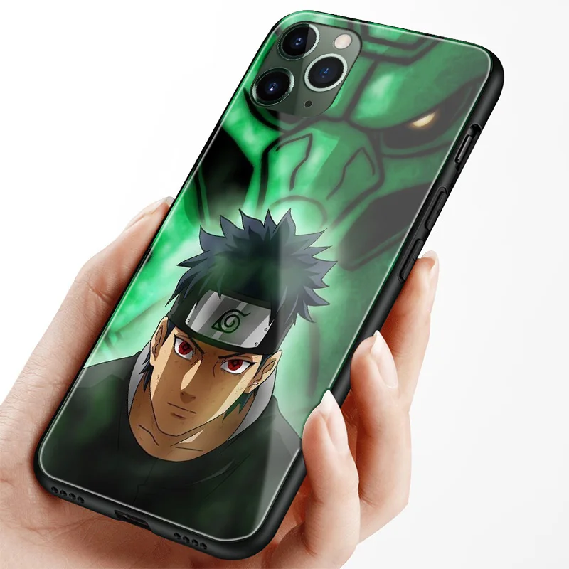 Shisui Uchiha Shippuden аниме мягкий силиконовый стеклянный чехол для телефона IPhone SE 6s 7 8 Plus