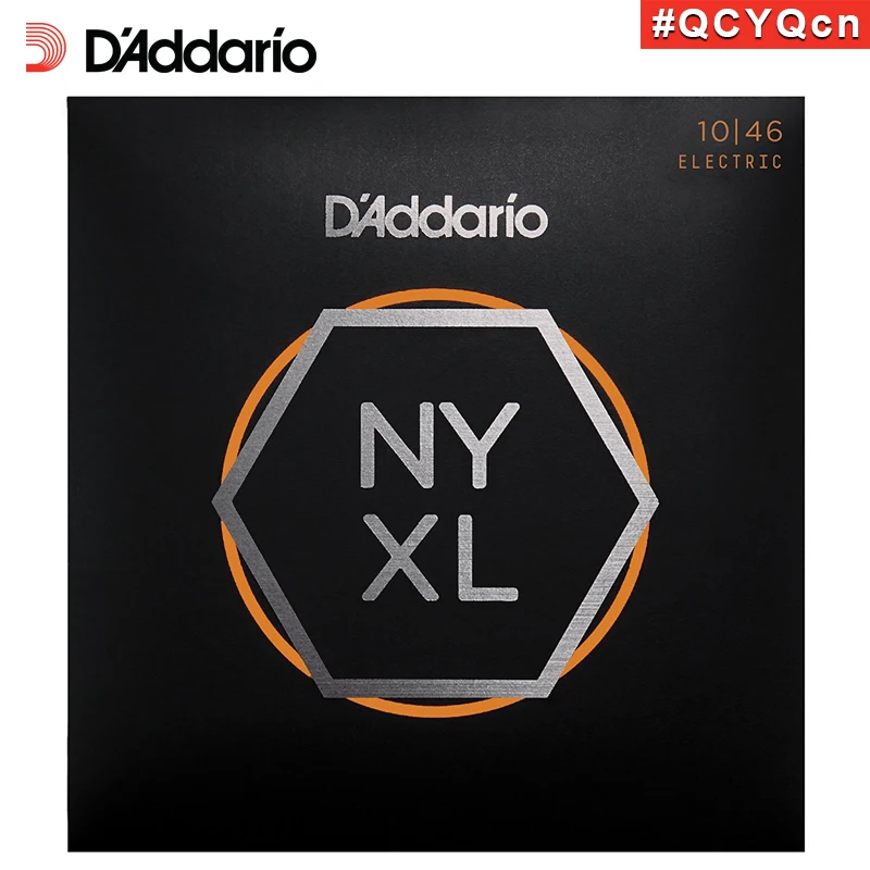 

D'Addario NYXL1046 American Made Nickel Wound Electric Guitar Strings, Regular Light, 10-46