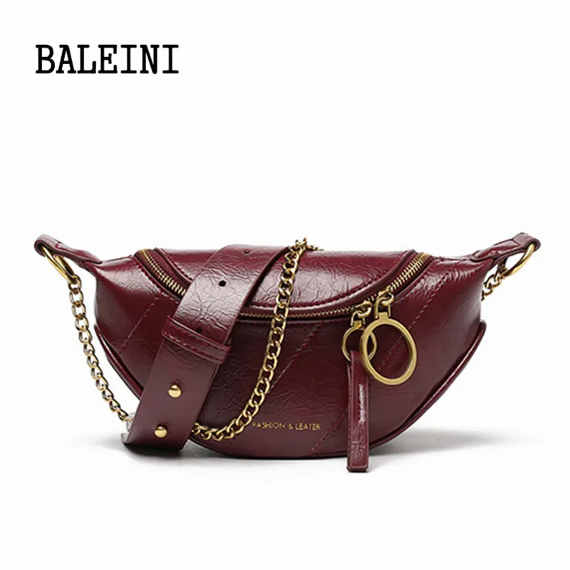 Красный BALEINI новая дамская посылка пельменей простая однотонная модная трендовая дикая Индивидуальная сумка через плечо сумка-мессенджер - Цвет: Красный
