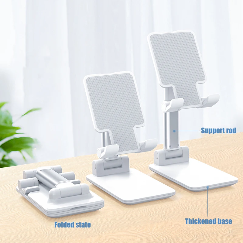 universal desktop mobile phone holder stand for iphone adjustable tablet foldable table cell phone desk stand holder free global shipping
