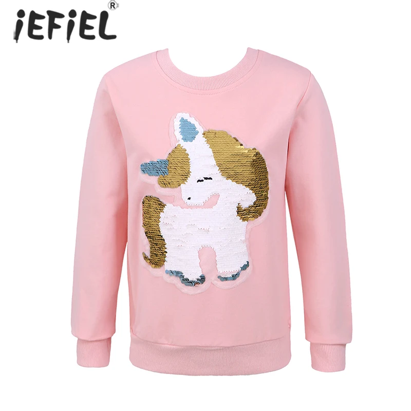 

Детский хлопковый свитшот с длинным рукавом, с рисунком лошади