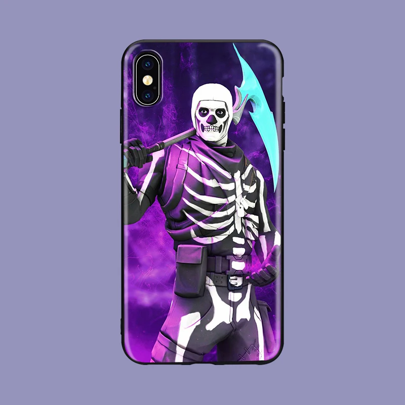 Battle Royale мягкий силиконовый черный чехол для телефона для iPhone11 pro max 5 5S se 6 6s 7 8 plus X Xs XR max для Apple X 10 - Цвет: 740