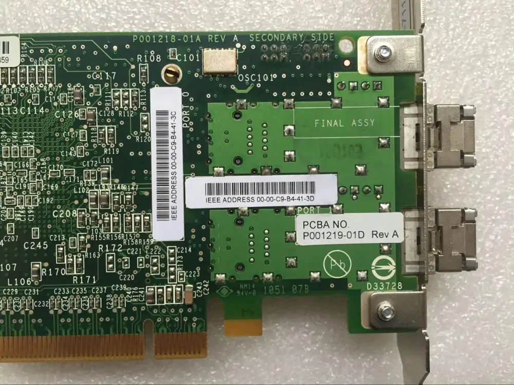 Sun 371-4306-01 эмулекс LPE12002 двухпортовый 8 Гб FC PCIe 2x Avago AFBR-5705APZ-ELX | Компьютеры и офис