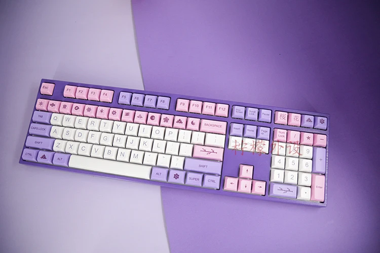 1 комплект PBT dye sublimation клавиши mechiancal клавиатура XDA профиль дополнительная клавиша