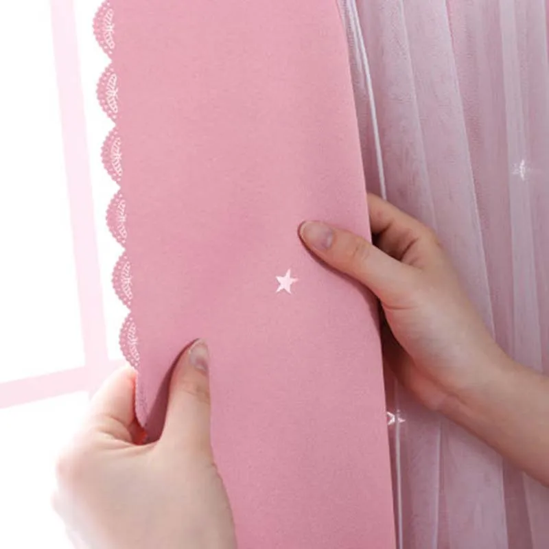 Удар Бесплатная липучки занавески Затемненные окна домашний декор Спальня