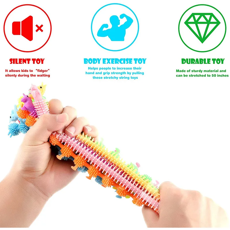 Гусеничный динозавр фиджет-игрушки эластичная веревка стрейч-веревка игрушки