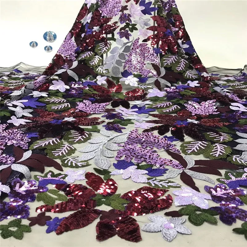 HFX новейшие африканские шнурки 2020 высококачественные кружевные ткани с