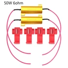 Универсальный нагрузочный резистор для автомобильных фар, 50 Вт, 6 Ом