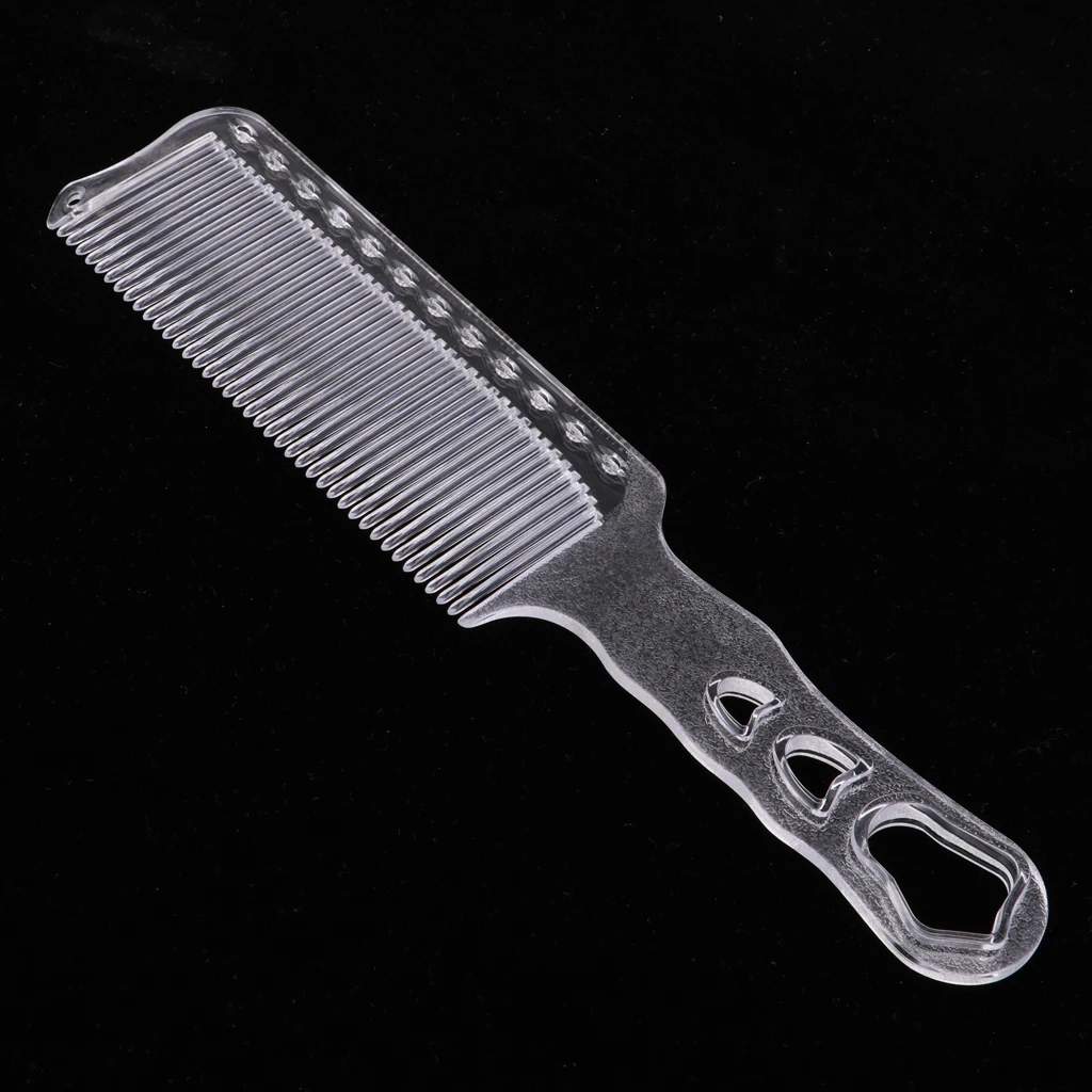 

Пластиковая расческа для стрижки волос Flattop, парикмахерские расчески