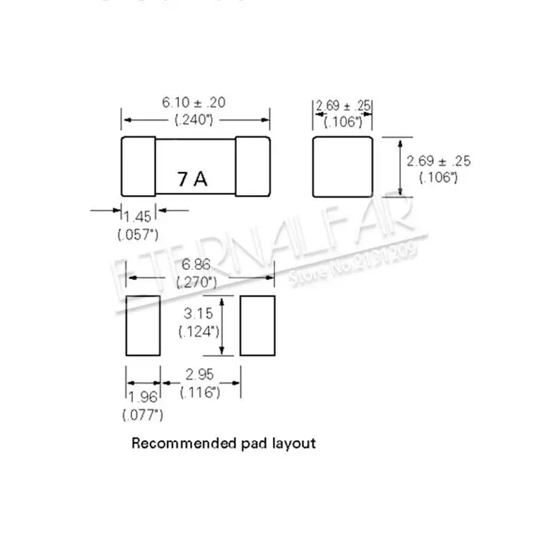 Hzy Золотой стопы 1808 125 V 0451 SMD БЫСТРЫЙ плавкий предохранитель 0.5A 0.75A 1A 2A 3A 4A 5A 6.3A 8A 10A 12A 15A 500MA 750MA 0451 ультра-быстрое предохранители