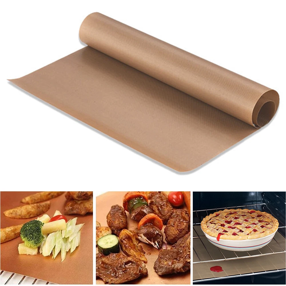 

60*40cm 40*30cm Fiberglass Cloth Baking Mat Reusable Non Stick High Temperature Resistant Pastry Oilpaper for Kitchen Oven Tools