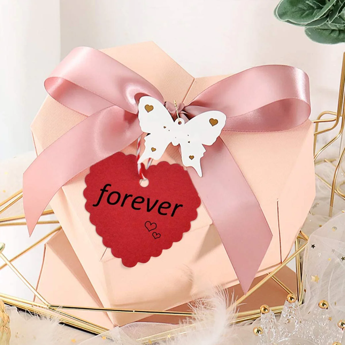 100 шт. бирки для подарков на день Святого Валентина | Дом и сад