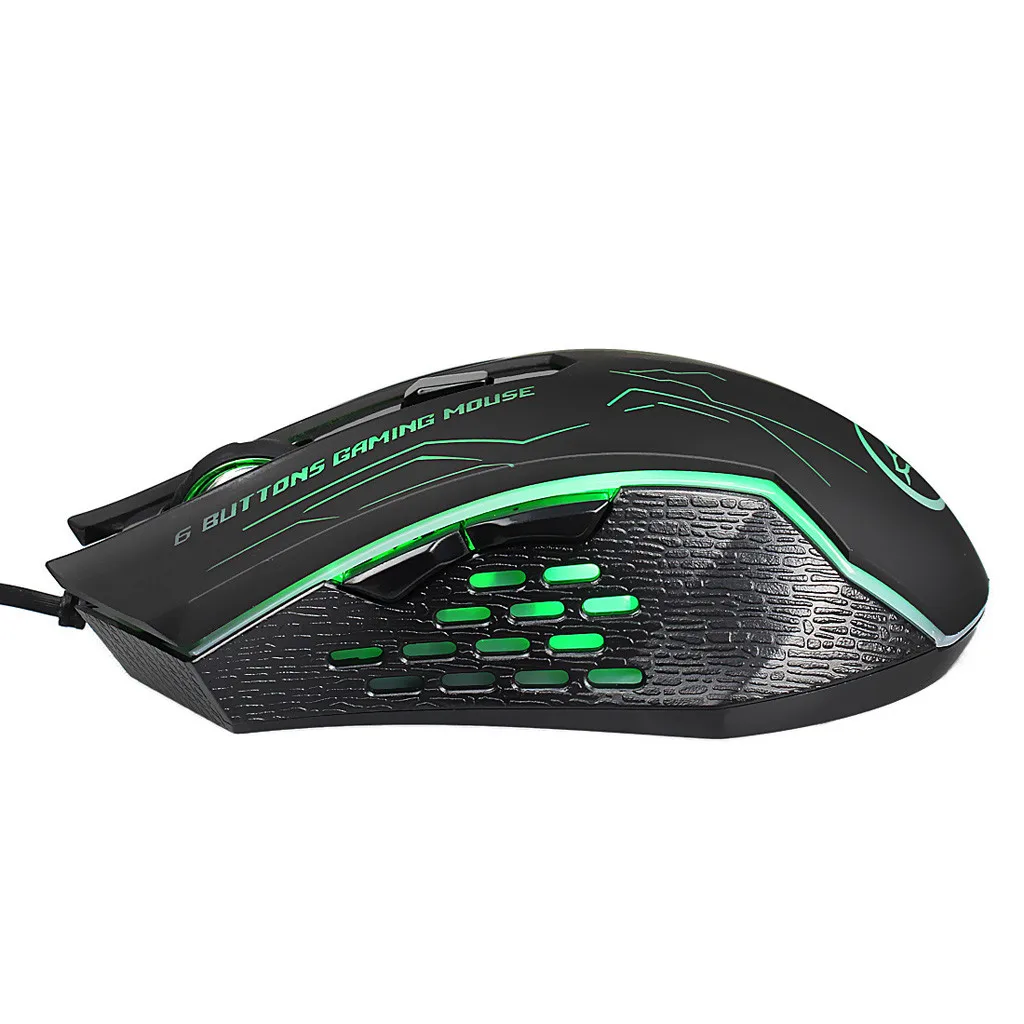 

Wired Gaming Mouse 6 Button Backlight Color LED Computer Mice Gamer Mouse Optical For Computer Gamer Mice Ergonomic Mouse USB