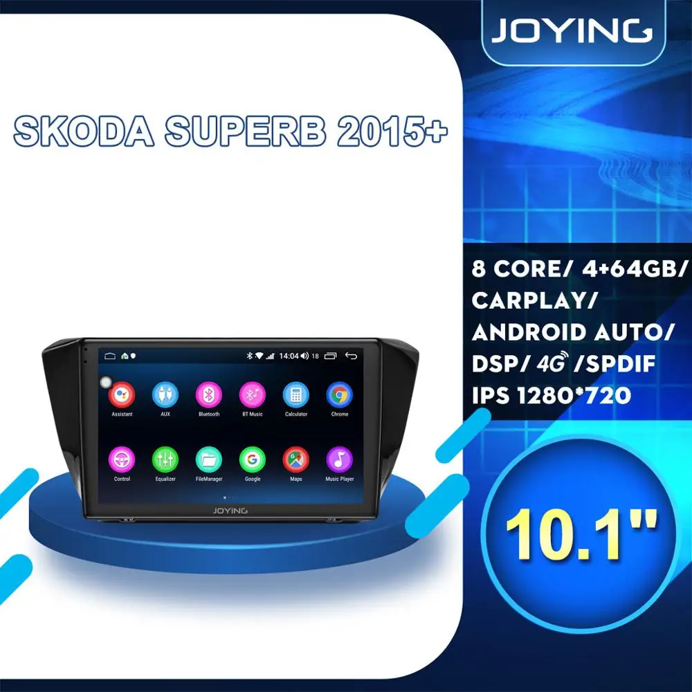 10 &quotAndroid стерео автомобильное радио для Фольксваген Шкода Superb B8 2015 2016 2017 2018 GPS