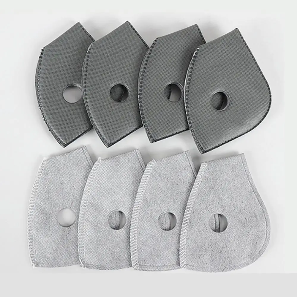 4/5 слоев PM2.5 маска для лица фильтр 2 шт с активированным углем рта взрослых