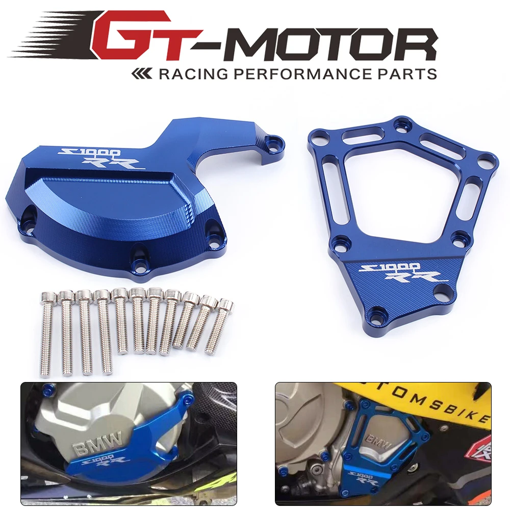 

GT-MOTOR Motorcycle Engine Saver Stator Case Guard Cover Slider Protector For BMW S1000R 2009 2010 2011 2012 2013 2014 2015 2016