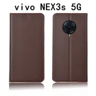 Магнитный флип-чехол из натуральной кожи с отделением для кредитной карты для VIVO NEX 3S, чехол для телефона чехол с откидной крышкой для VIVO NEX 3, VIVO NEX 2, чехол для телефона чехол