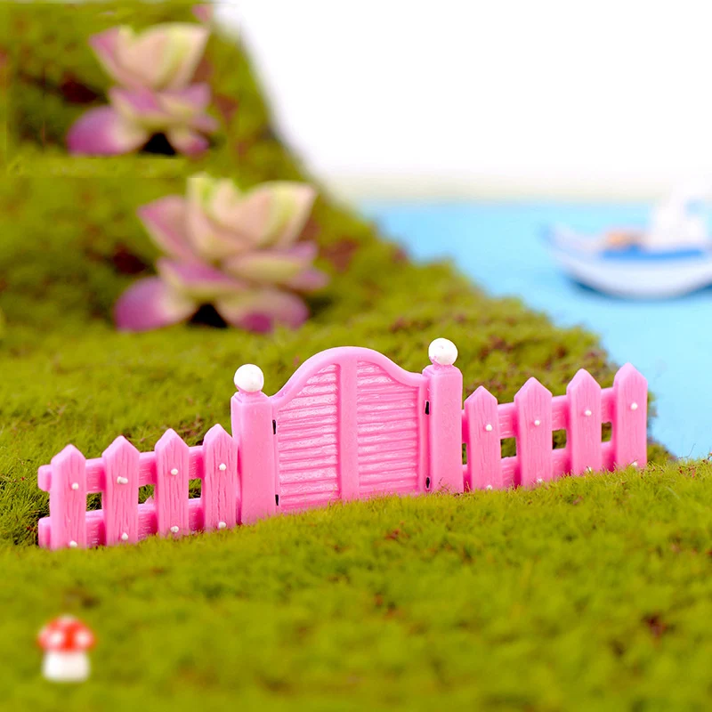 Домашний забор для ворот настенного крепления 1 шт. миниатюрные сказочные