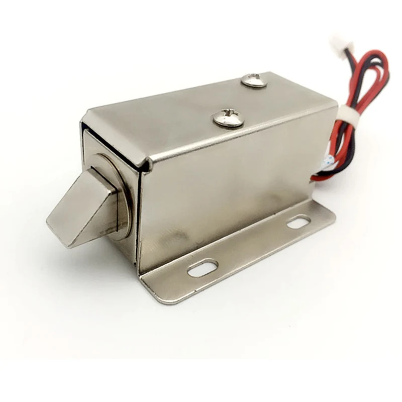 Electric Lock Assembly Solenoid Cabinet Drawer Door Low-Power Smal Automatic Locks DC 12V 1.1A | Безопасность и защита