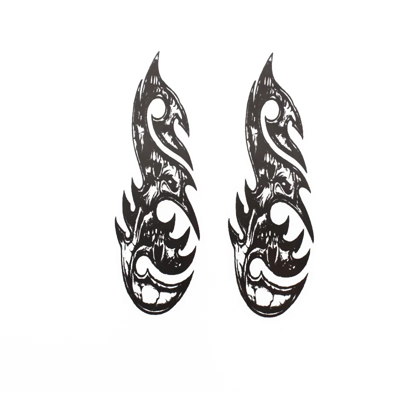 1 пара универсальных графических наклеек для мотоцикла велосипеда передней