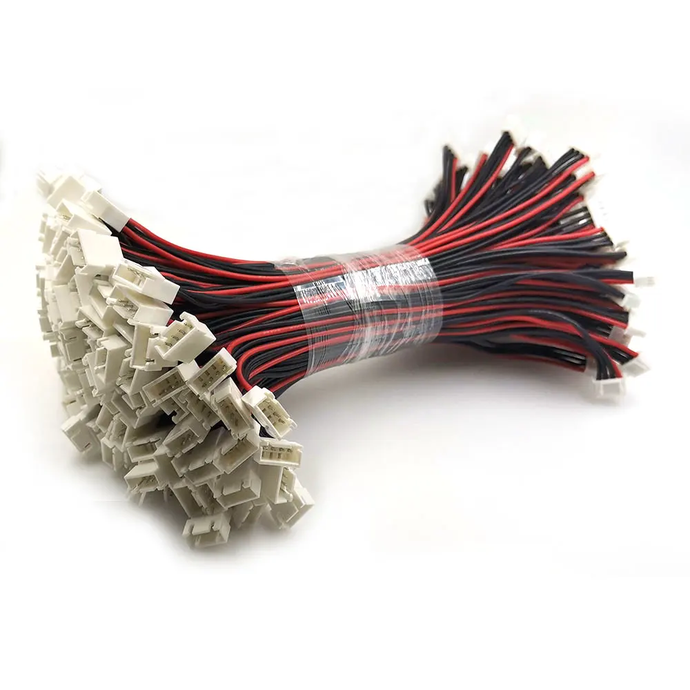 5 шт лот jst xh 2s 3s 4s 6s 20 см 22awg мягкий силико