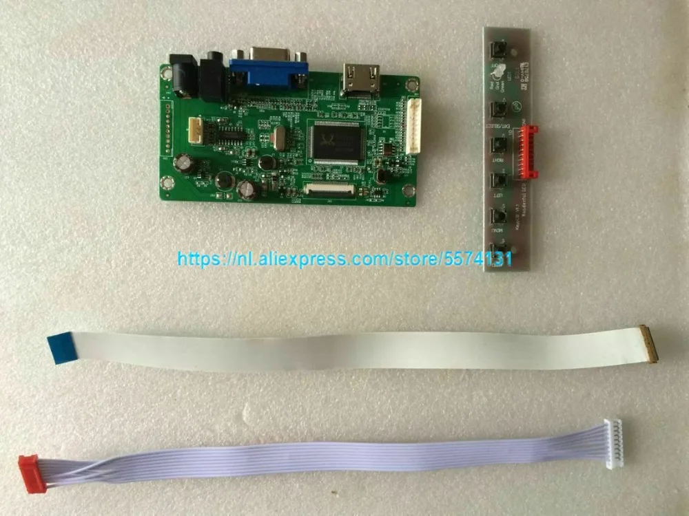 Bestellen Kostenloser Versand Kit Für LTN156KT01-001 HDMI + VGA LCD LED LVDS EDP Controller Board Treiber